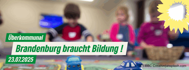 Bildungskollaps verhindern – Brandenburg braucht eine echte Bildungswende