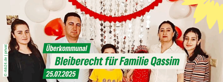 Abschiebung trotz Gerichtsurteil: Grüne fordern Rückholung der jesidischen Familie Qassim