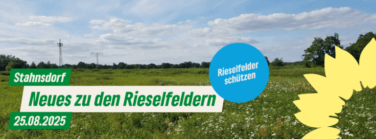  „Unterschutzstellung der Rieselfelder Stahnsdorf“