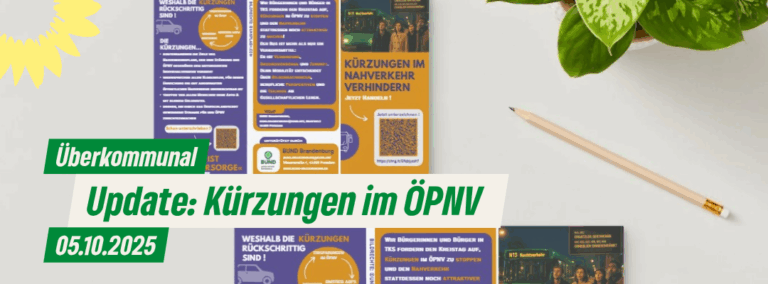Update: Kürzungen im Nahverkehr