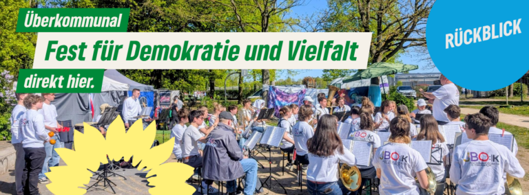 Rückblick: Ein voller Erfolg beim Demokratiefest am 1. Mai in Teltow!