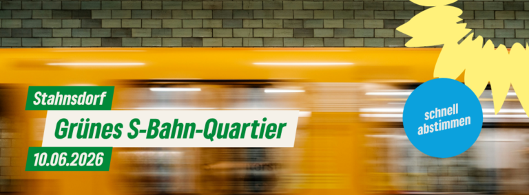 Grüne Zukunft fürs neue S-Bahn-Quartier